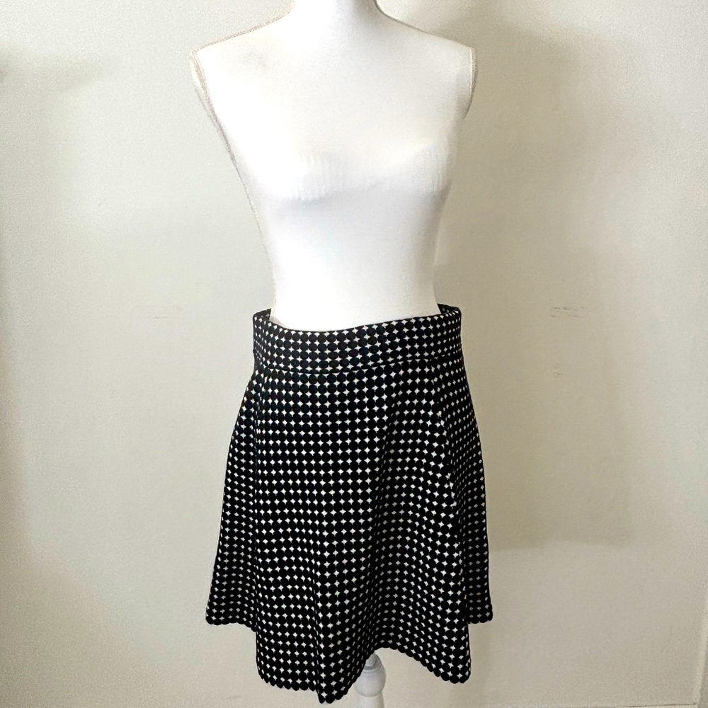 BRAND NEW- Theory Cotton Blend A-Line Knit Mini Skirt